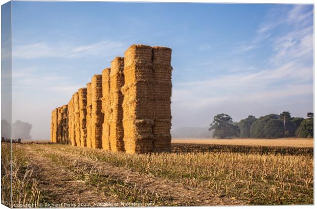 Giant Haystacks Canvas Print by Richard Perks