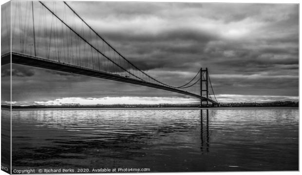 Across the Humber Canvas Print by Richard Perks