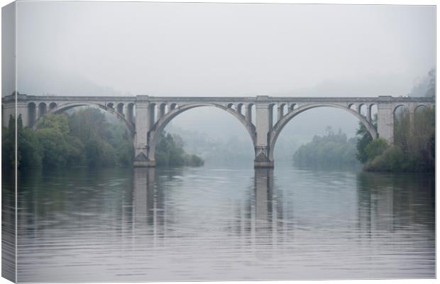 EUROPE PORTUGAL DOURO ENTRE OS RIOS Canvas Print by urs flueeler