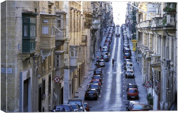 EUROPE MALTA VALLETTA Canvas Print by urs flueeler