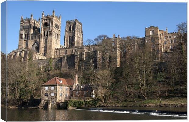 Durham Cathedral Canvas Print by Oliver Porter
