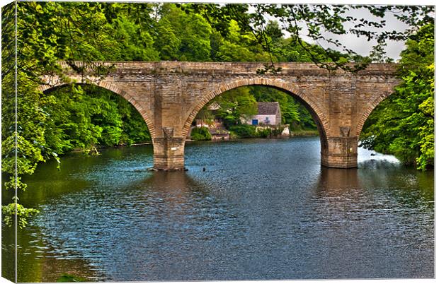 Prebends Bridge Canvas Print by Oliver Porter