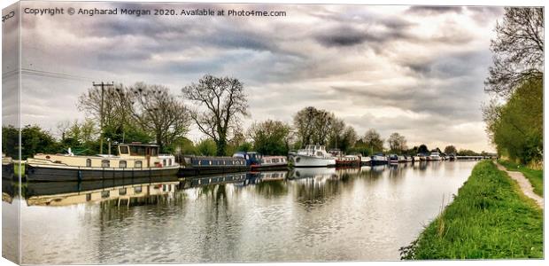 Gloucester and Sharpness Canal Canvas Print by Angharad Morgan