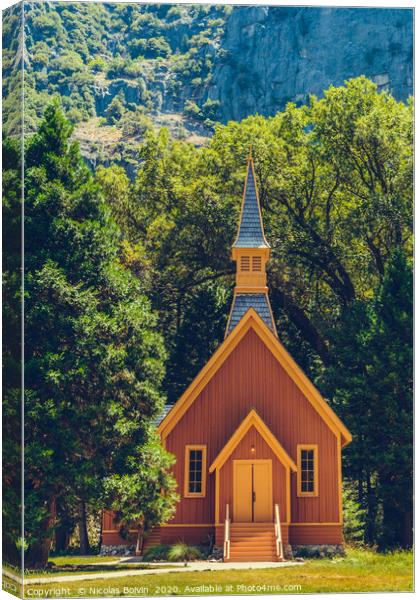 Yosemite National Park Canvas Print by Nicolas Boivin