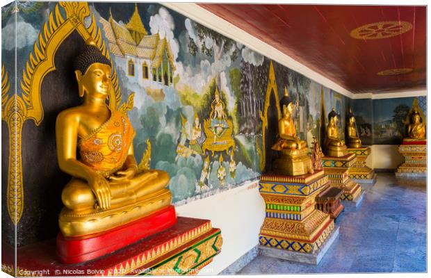 Wat Phra That Doi Suthep Canvas Print by Nicolas Boivin