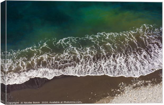 Ocean view from Camara de Lobos Canvas Print by Nicolas Boivin