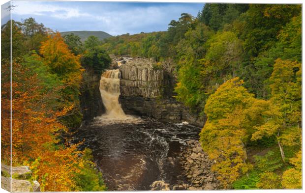High force in the autumn Canvas Print by Kevin Winter