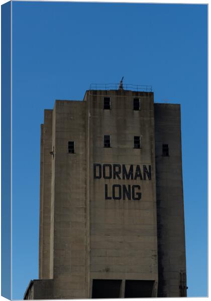 Dorman Long Coal Bunker Canvas Print by Kevin Winter