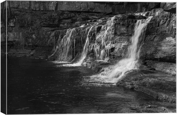Cotter force in Black and White Canvas Print by Kevin Winter