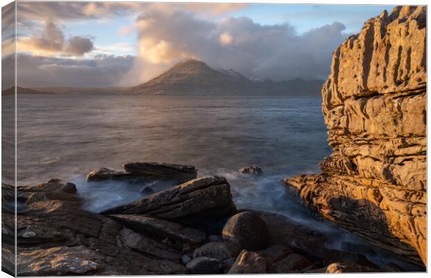 Elgol Canvas Print by Kevin Winter
