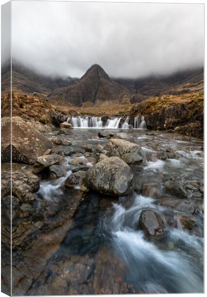 Fairy Pools Canvas Print by Kevin Winter