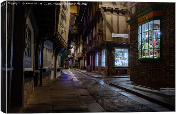 Little Shambles Canvas Print by Kevin Winter