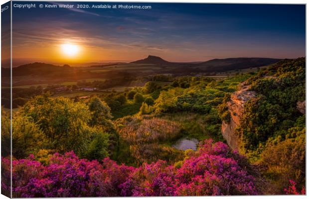 Cockshaw Hill Canvas Print by Kevin Winter