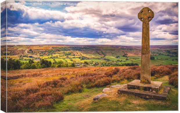 Rosedale Cross Canvas Print by Kevin Winter