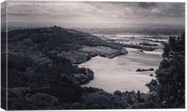 Blustery Sutton Bank Canvas Print by Kevin Winter