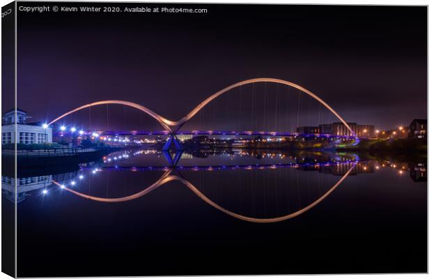 Infinity bridge Canvas Print by Kevin Winter
