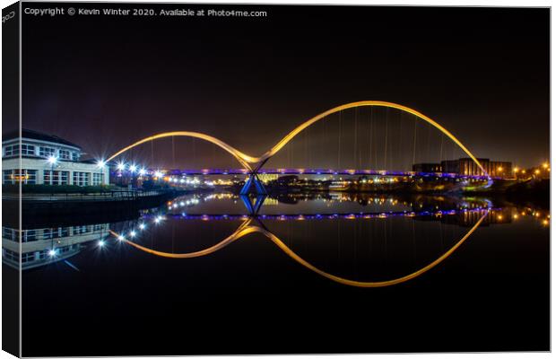 Infinity bridge Canvas Print by Kevin Winter