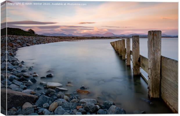Welsh Coastline Canvas Print by Kevin Winter