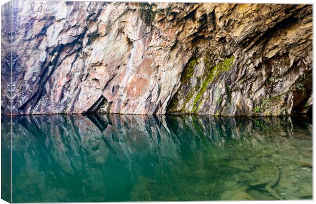 Rydal caves Canvas Print by Kevin Winter