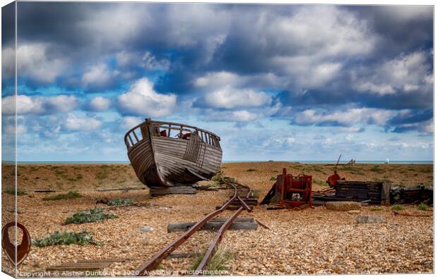 Abandoned  Canvas Print by Alistair Duncombe