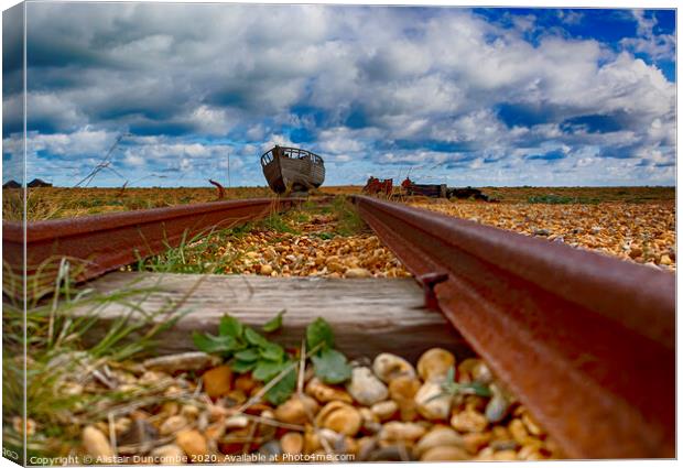 Waste Lands Canvas Print by Alistair Duncombe