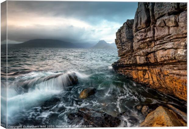 Dramatic Elgol Scotland Canvas Print by Northern Wild