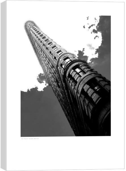 The ‘Flatiron’ Building, New York. Canvas Print by Michael Angus