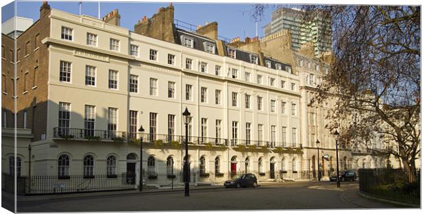 Fitzroy Square Canvas Print by David French