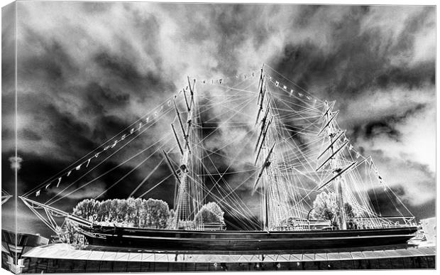 The Cutty Sark Canvas Print by David French
