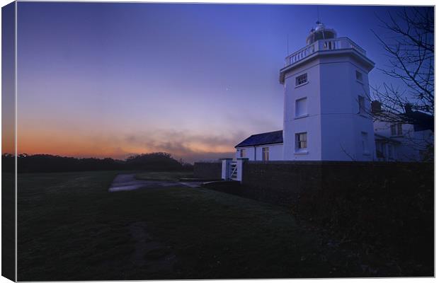 Trinity House Lighthouse Canvas Print by David French