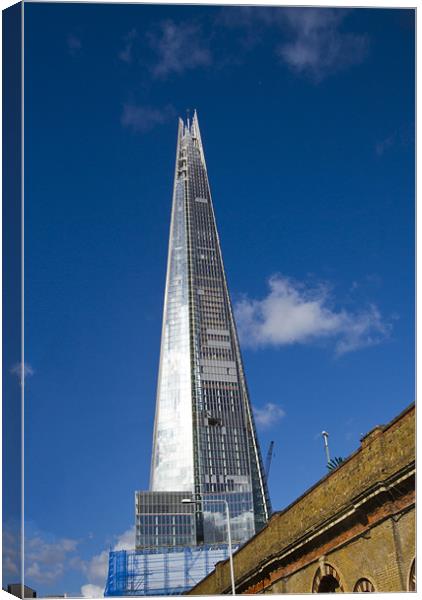 The Shard skyline Canvas Print by David French