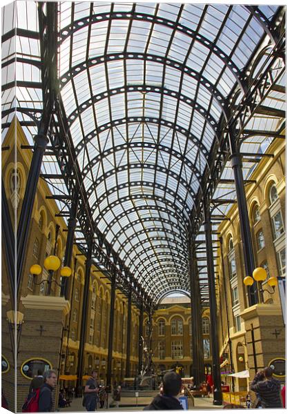 Hay’s Galleria Southbank Canvas Print by David French