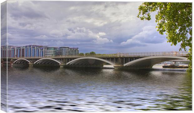 London Thames Bridges Canvas Print by David French