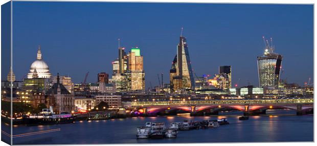 City of London Skyline Canvas Print by David French