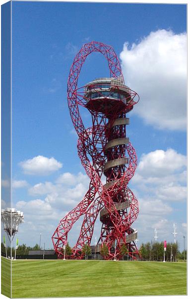 ARCELORMITTAL ORBIT Canvas Print by David French