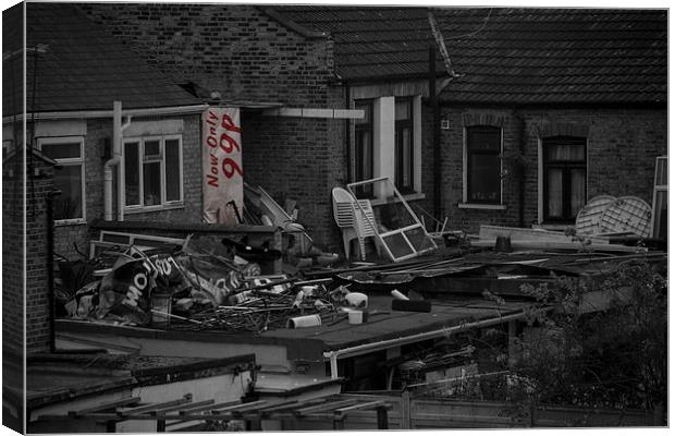Urban Decay Canvas Print by David French