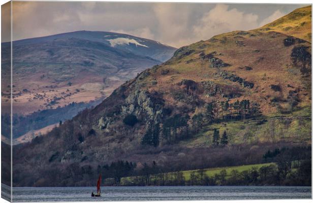 Ulswater Lake District Canvas Print by David French