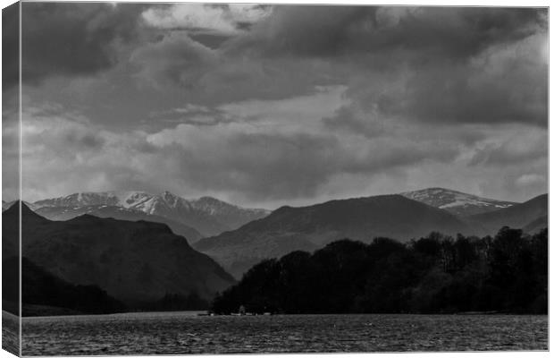 Ulswater Lake District Canvas Print by David French