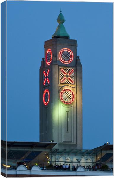 Oxo tower Canvas Print by David French