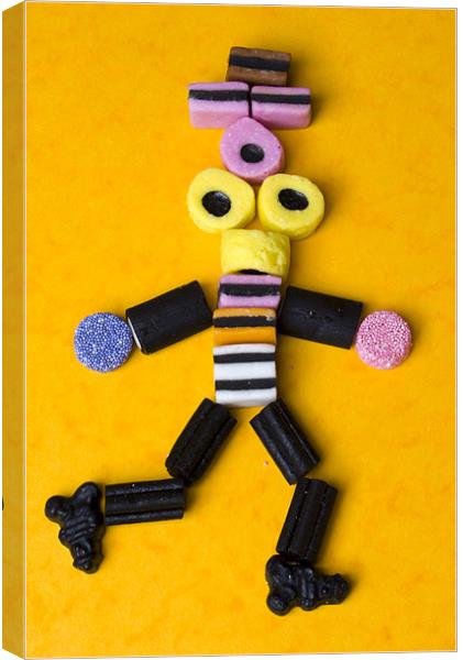 Mr Allsorts Canvas Print by David French