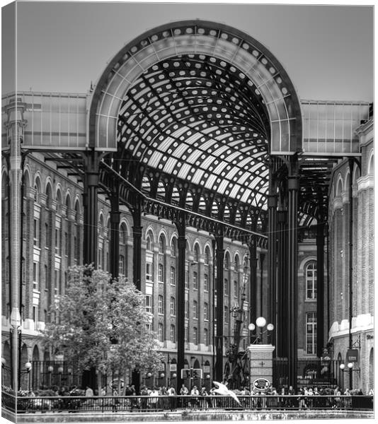 Hay’s Galleria Canvas Print by David French