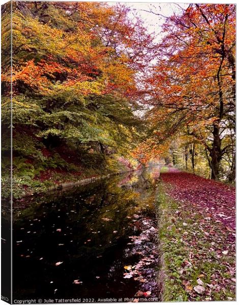 Autumn colours Canvas Print by Julie Tattersfield