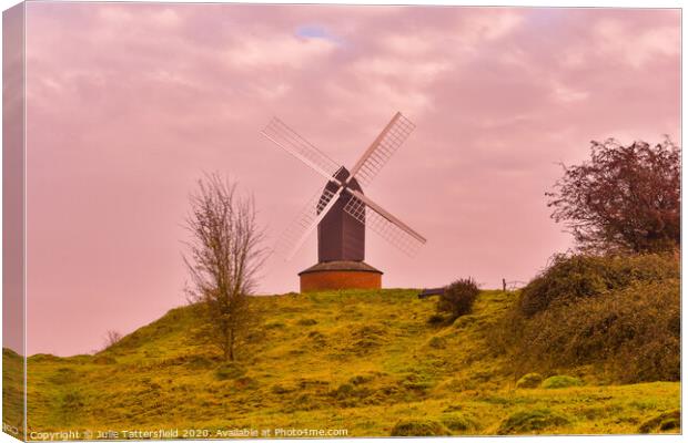 Beautiful Brill windmill landscape Canvas Print by Julie Tattersfield