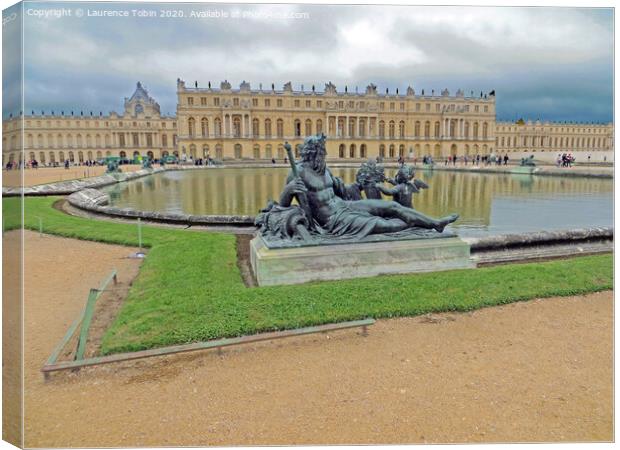 Palace of Versailles. Ile-de-France Canvas Print by Laurence Tobin