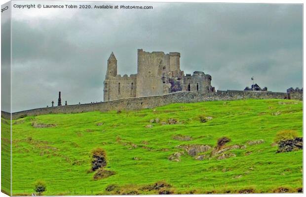 Rock of Cashel. Tipperary, Ireland Canvas Print by Laurence Tobin