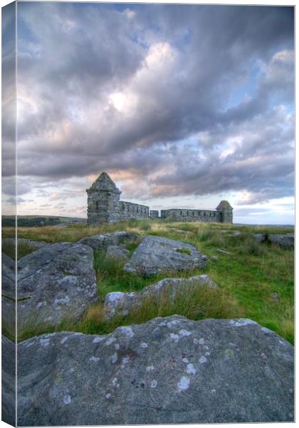Codgers Fort Northumberland Canvas Print by David Thompson