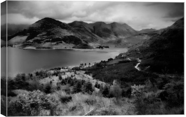 Five Sisters of Kintail Canvas Print by Philip Hawkins