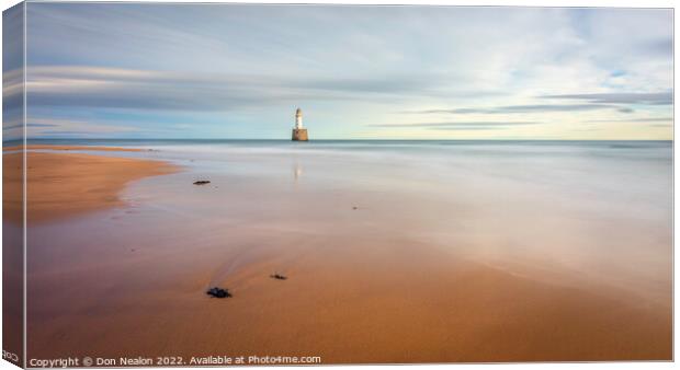Rattray Lighthouse, Beacon of the Ocean Canvas Print by Don Nealon