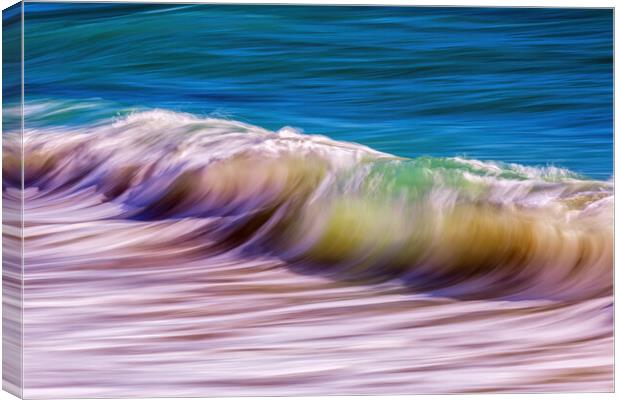Long exposure waves Canvas Print by Arpad Radoczy