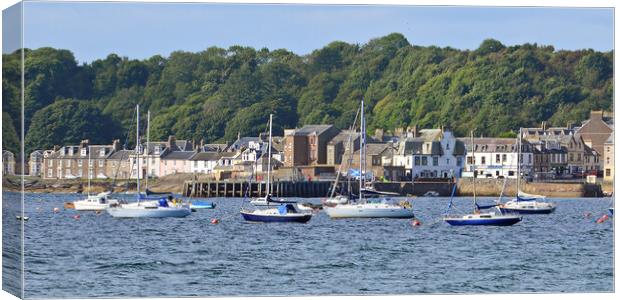Ahoy there Millport Canvas Print by Allan Durward Photography